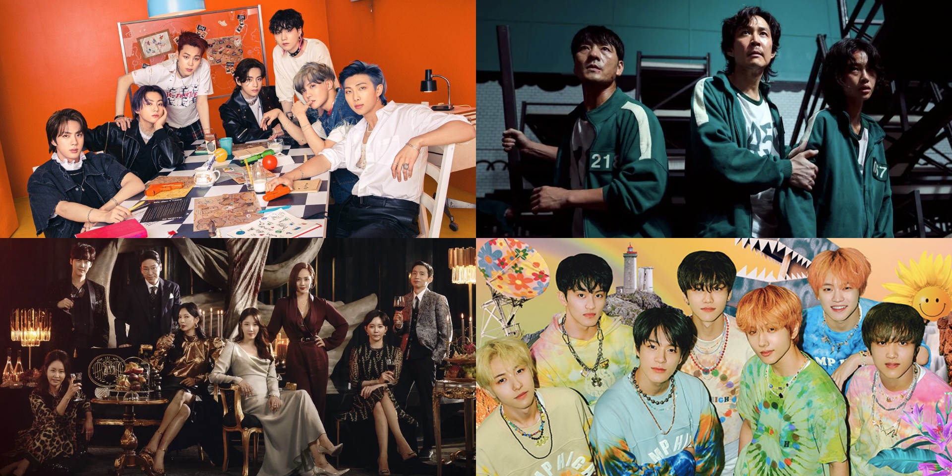 BTS, 'Squid Game', NCT DREAM, 'Penthouse', and more top Twitter Korea 2021